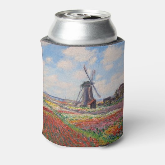 Claude Monet - Tulpenfeld in Holland Dosenkühler (Kanne Rückseite)