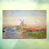 Claude Monet - Tulpenfeld in Holland Fensteraufkleber (Blatt 3)