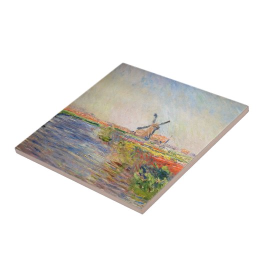 Claude Monet - Tulpenfeld in Holland Fliese (Seite)