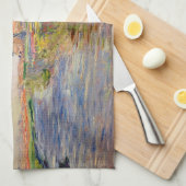 Claude Monet - Tulpenfeld in Holland Geschirrtuch (Viertel Falte)