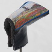 Claude Monet - Tulpenfeld in Holland Golf Headcover (3/4 Vorderseite)