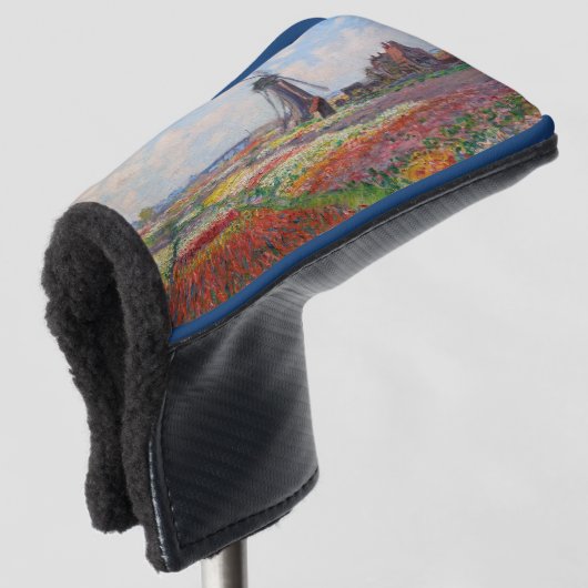 Claude Monet - Tulpenfeld in Holland Golf Headcover (3/4 Vorderseite)