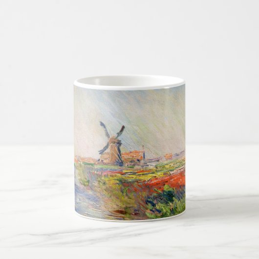 Claude Monet - Tulpenfeld in Holland Kaffeetasse (Mittel)