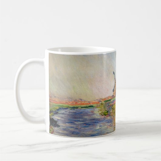 Claude Monet - Tulpenfeld in Holland Kaffeetasse (Links)