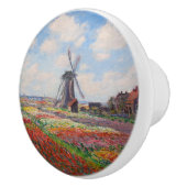 Claude Monet - Tulpenfeld in Holland Keramikknauf (Rechts)