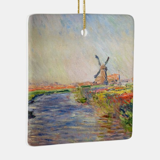 Claude Monet - Tulpenfeld in Holland Keramikornament (Rechts)