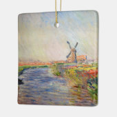 Claude Monet - Tulpenfeld in Holland Keramikornament (Links)