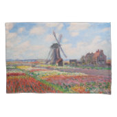 Claude Monet - Tulpenfeld in Holland Kissenbezug (Vorderseite)