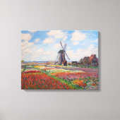 Claude Monet - Tulpenfeld in Holland Leinwanddruck (Vorderseite)