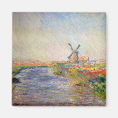 Claude Monet - Tulpenfeld in Holland Magnet (Vorne)