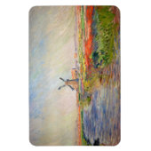 Claude Monet - Tulpenfeld in Holland Magnet (Vertikal)