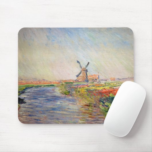 Claude Monet - Tulpenfeld in Holland Mousepad (Mit Mouse)