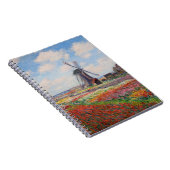 Claude Monet - Tulpenfeld in Holland Notizblock (Rechte Seite)