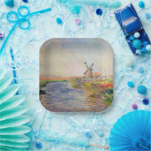 Claude Monet - Tulpenfeld in Holland Pappteller (Party)