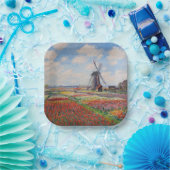 Claude Monet - Tulpenfeld in Holland Pappteller (Party)