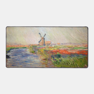 Claude Monet - Tulpenfeld in Holland Schreibtischunterlage