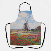 Claude Monet - Tulpenfeld in Holland Schürze (Vorderseite)
