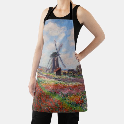 Claude Monet - Tulpenfeld in Holland Schürze (InSitu)