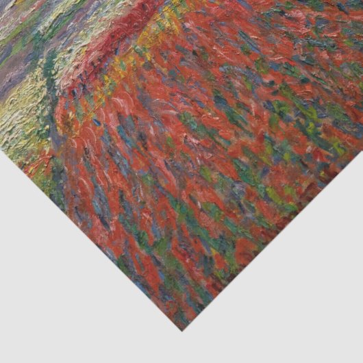 Claude Monet - Tulpenfeld in Holland Seidenpapier (Detail)