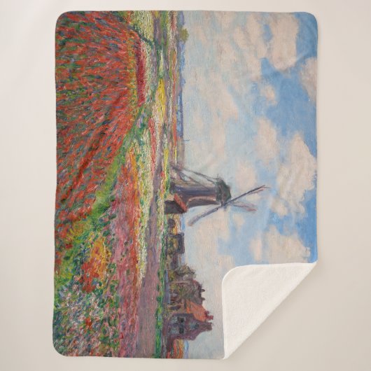 Claude Monet - Tulpenfeld in Holland Sherpadecke (Vorderseite)