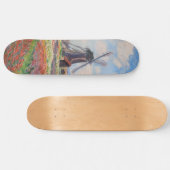 Claude Monet - Tulpenfeld in Holland Skateboard (Horizontal)