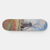 Claude Monet - Tulpenfeld in Holland Skateboard (Horizontal)
