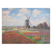 Claude Monet - Tulpenfeld in Holland Tischdecke (Vorderseite (Horizontal))
