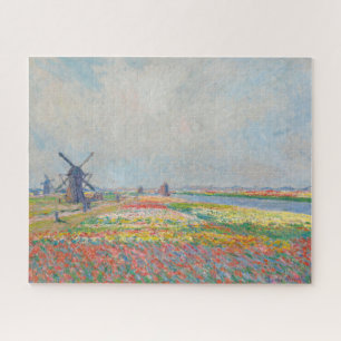 Claude Monet - Tulpenfelder in der Nähe von Den Ha Puzzle