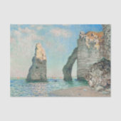 Claude Monet Turquoise Decoupage Seidenpapier (Vorderseite)