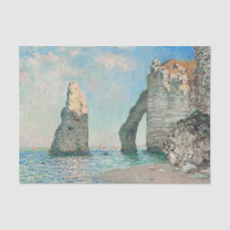 Claude Monet Turquoise Decoupage Seidenpapier