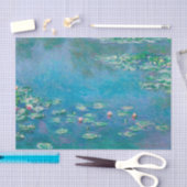 Claude Monet Turquoise Decoupage Water Lilly Seidenpapier (Handwerk)