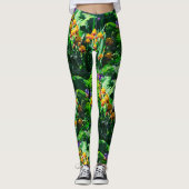 Claude Monet Typ Stilgarten Iris Leggings (Vorderseite)