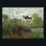 Claude Monet über den argentinischen Künstlergarte Poster<br><div class="desc">Claude Monet war Gründer des französischen impressionistischen Gemäldes und der beständigste und produktivste Praktizierende der Philosophie der Bewegung, seine Wahrnehmungen vor der Natur zu äußern, insbesondere was die schlichte Landschaftsmalerei angeht. Dieses Gemälde, ein Ölgemälde an der Leinwand, wurde 1973 gemacht. Dieses Kunstwerk wäre ideal für alle, die gerne Gärten oder...</div>