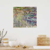 Claude Monet | Überlegungen zum Wasser, 1917 Poster (Küche)