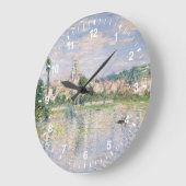Claude Monet | V � im Sommer Große Wanduhr (Winkel)