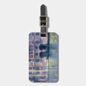 Claude Monet Venedig Gepäckanhänger (Vorderseite vertikal)