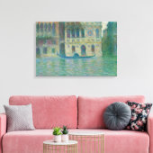 Claude Monet - Venedig, Palazzo Dario Leinwanddruck (Insitu (Wohnzimmer))