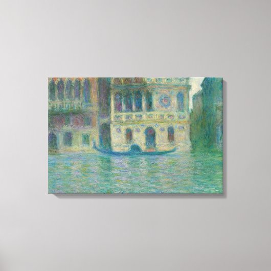 Claude Monet - Venedig, Palazzo Dario Leinwanddruck (Vorderseite)