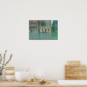 Claude Monet - Venedig, Palazzo Dario Poster (Küche)