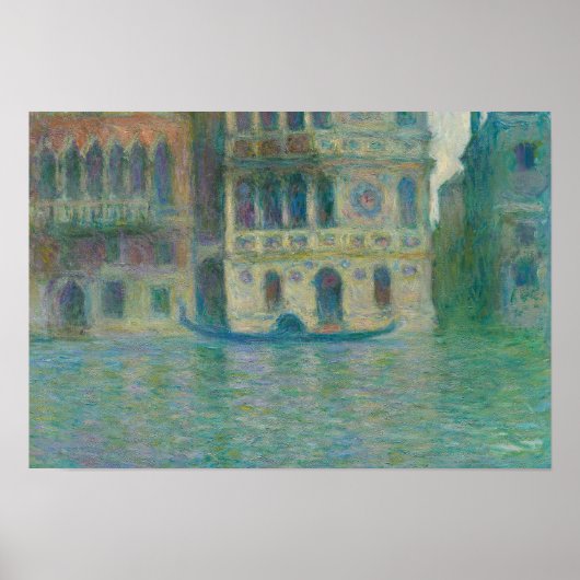 Claude Monet - Venedig, Palazzo Dario Poster (Vorne)