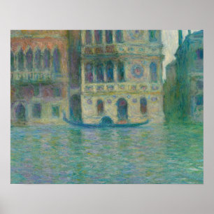 Claude Monet - Venedig, Palazzo Dario Poster