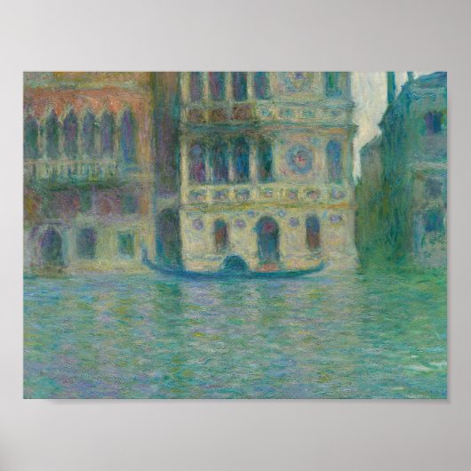 Claude Monet - Venedig, Palazzo Dario Poster (Vorne)