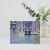 Claude Monet Venice Postkarte (Stehend Vorderseite)