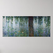 Claude Monet | VERLASSEN WASSERLILIEN Poster (Vorne)