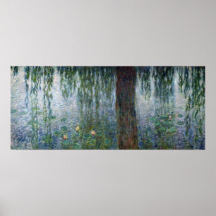 Claude Monet VERLASSEN WASSERLILIEN Poster
