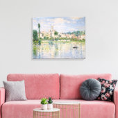 Claude Monet - Vetheuil im Sommer Leinwanddruck (Insitu (Wohnzimmer))