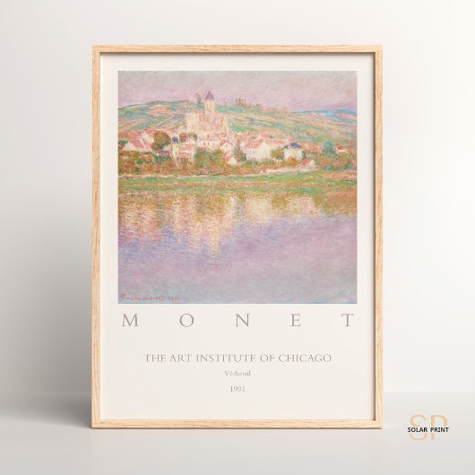 Claude Monet Vétheuil Impressionismus Kunstdrucker Poster