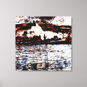 Claude_Monet__Vétheuil Leinwanddruck