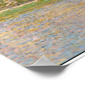 Claude Monet - Vetheuil Poster (Ecke)