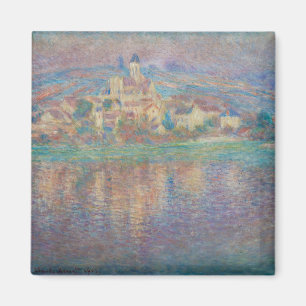 Claude Monet - Vetheuil, Sonnenuntergang Magnet